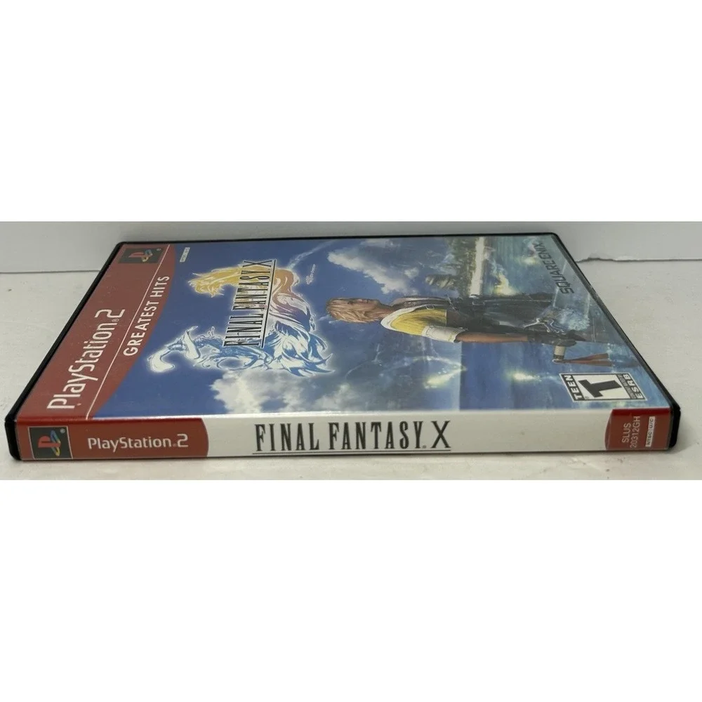 Final Fantasy X‎ PlayStation 2 2001 Complete With Manual CIB 2001 Greatest Hits